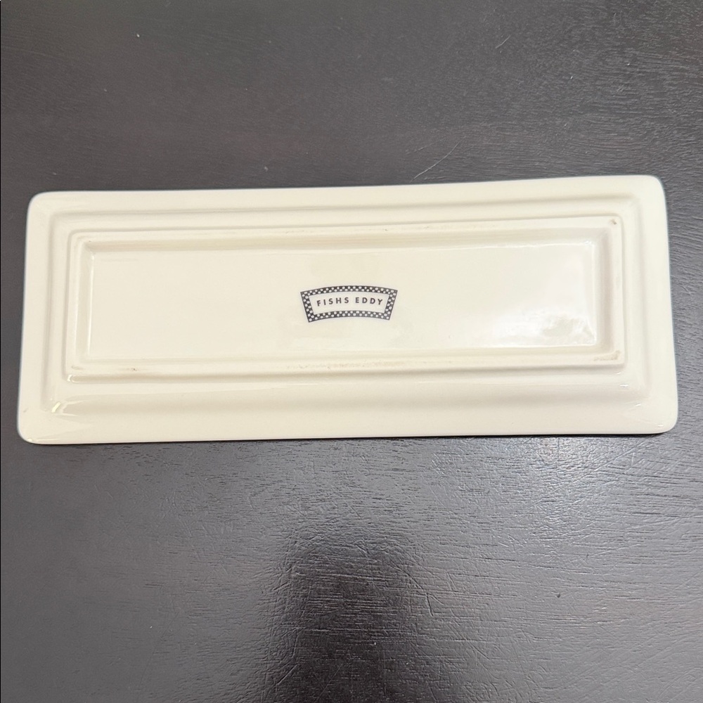 FISHS EDDY BOARDING PASS TRAY LIKE NEW - Picture 2 of 2